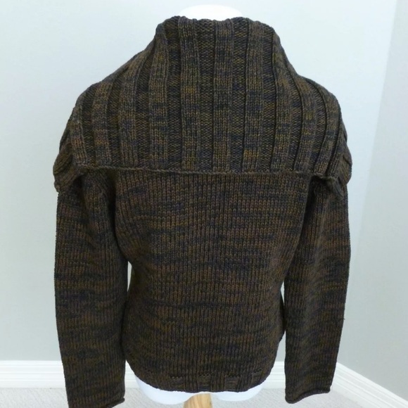 Peruvian Connection chunky sweater szL - Picture 4 of 6